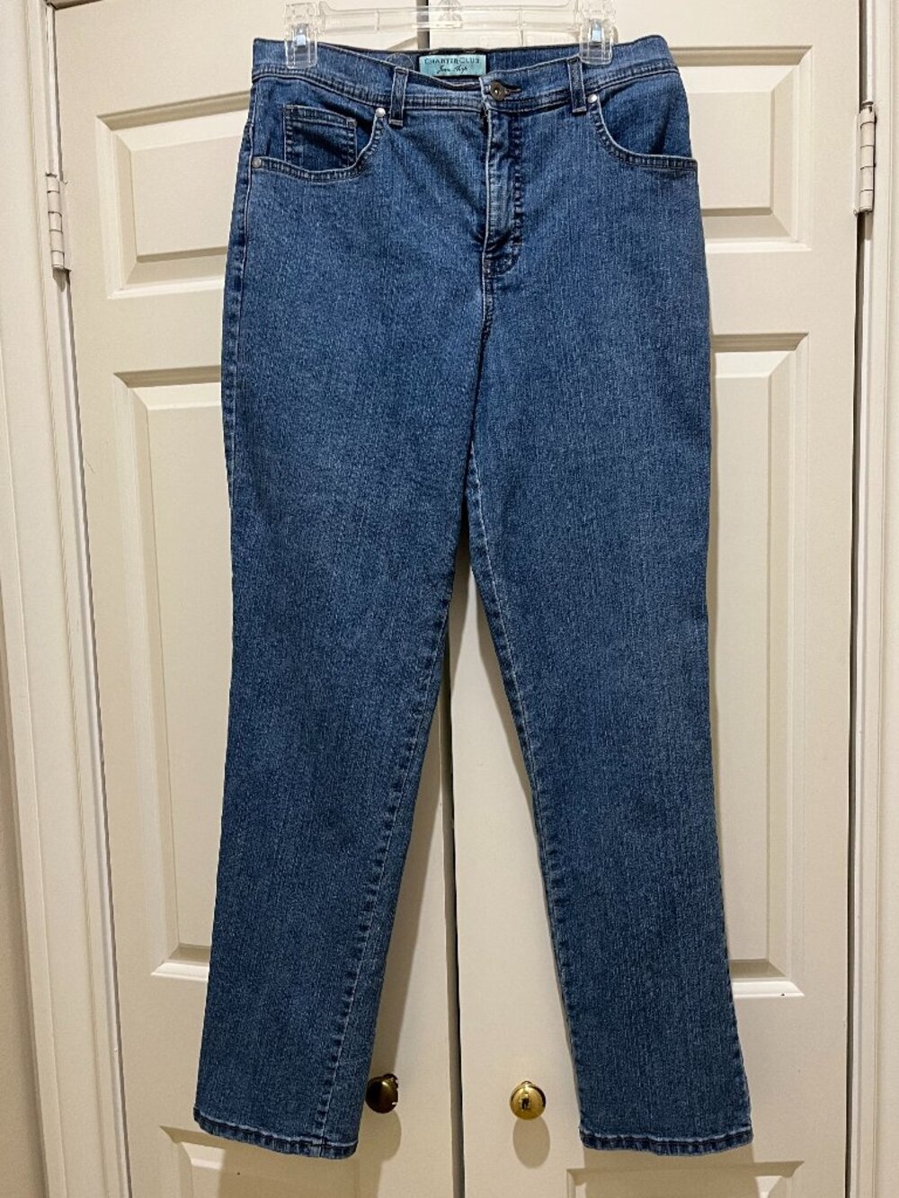 Charter Club Classic Narrow Woman Leg Jeans Dark Wash size 8 M